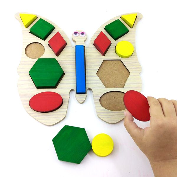 شکل چین چوبی پروانه